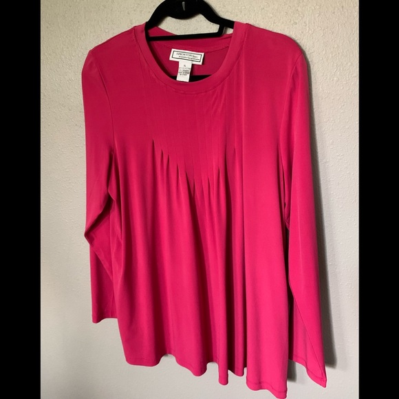 Pleated pretty pink tunic - Picture 1 of 1